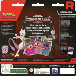 Pokémon- Deck Combat de la ligue-Mewtwo ex de la team rocket