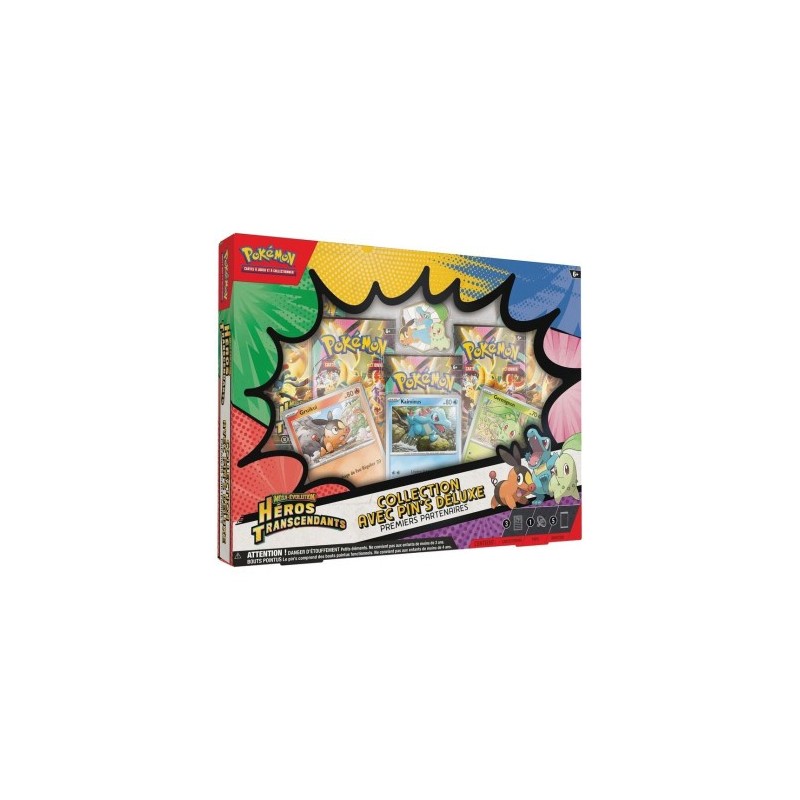 Pokémon ME2.5 : Coffret Collection Pin's Héros Transcendants