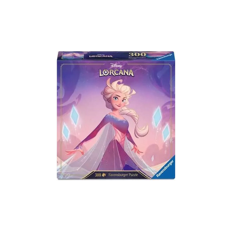 Puzzles Adultes 300 pièces - Disney Lorcana JCC - Elsa - Le cinquième esprit