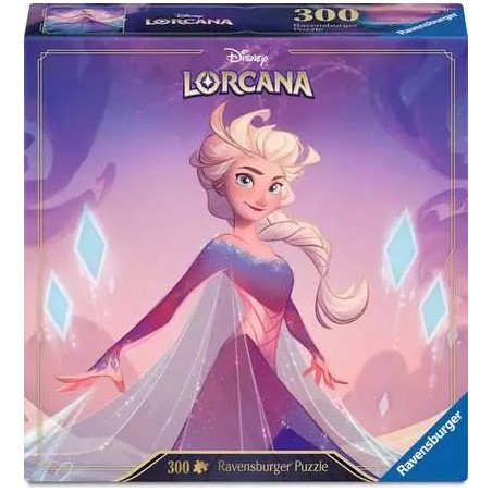Puzzles Adultes 300 pièces - Disney Lorcana JCC - Elsa - Le cinquième esprit