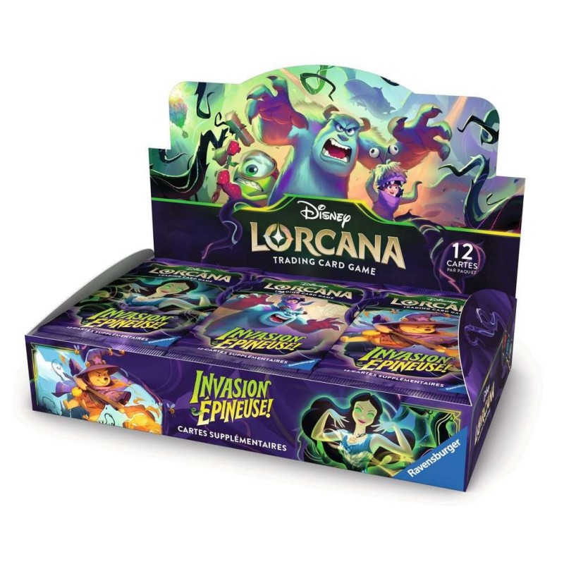 Lorcana - Boite de 24 Boosters Invasion Epineuse!