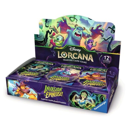 Lorcana - Boite de 24 Boosters Invasion Epineuse!