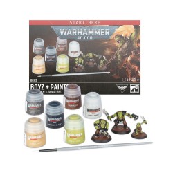 Warhammer 40,000 : Orks - Boyz + Set de Peinture