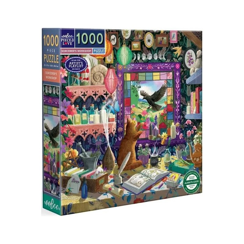 Puzzle 1000 Sorcerer's workshop
