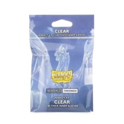 100 Dragon Shield Perfect Fit - Thick Inner Sleeves