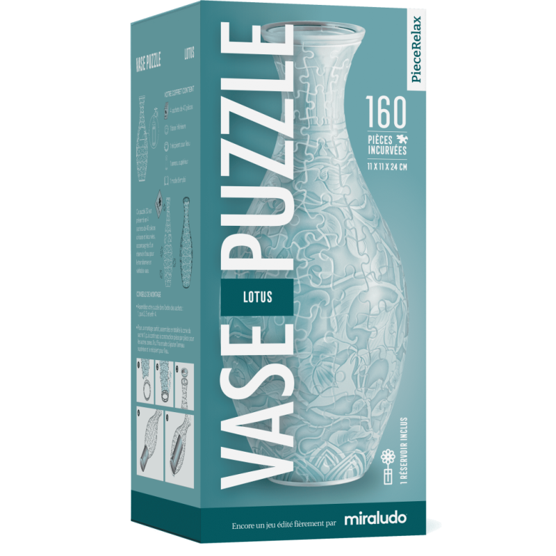 Puzzle - Vase Puzzle Lotus