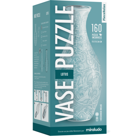 Puzzle - Vase Puzzle Lotus