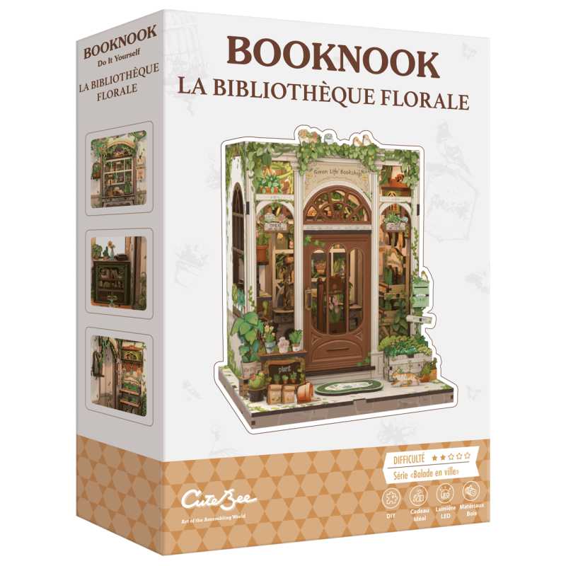 BOOKNOOK - La bibliothèque florale
