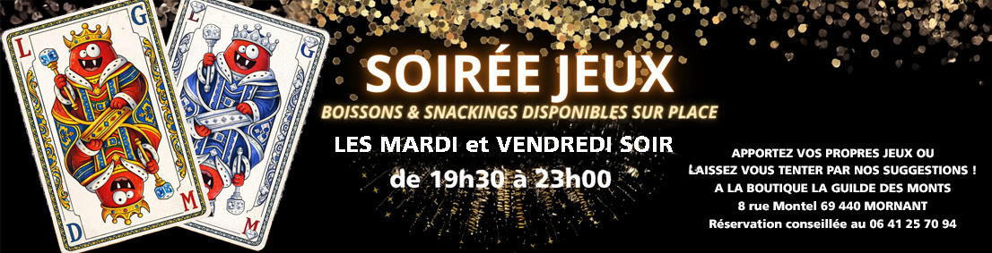Soirées jeux